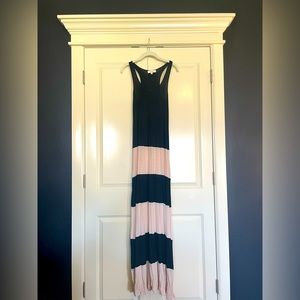 Color block maxi